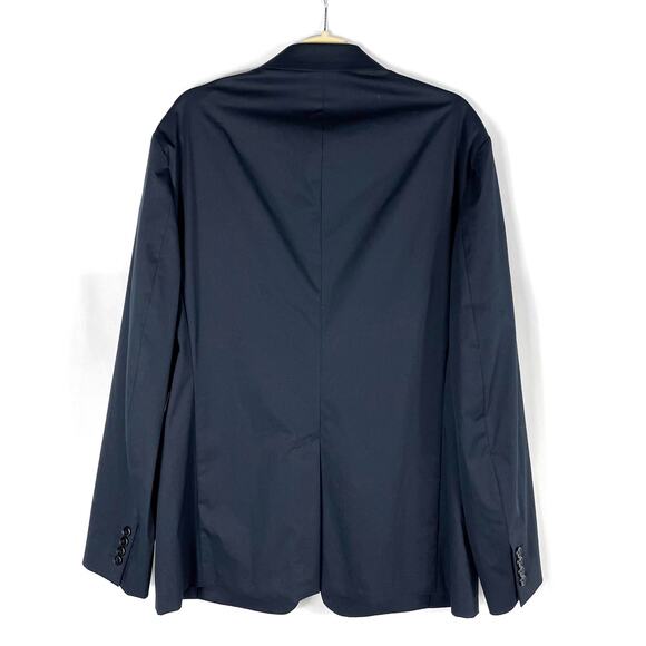 Theory Newson Blazer Stretch Navy Blue Sport Coat 2-Button Jacket 44R Men's - Picture 8 of 12